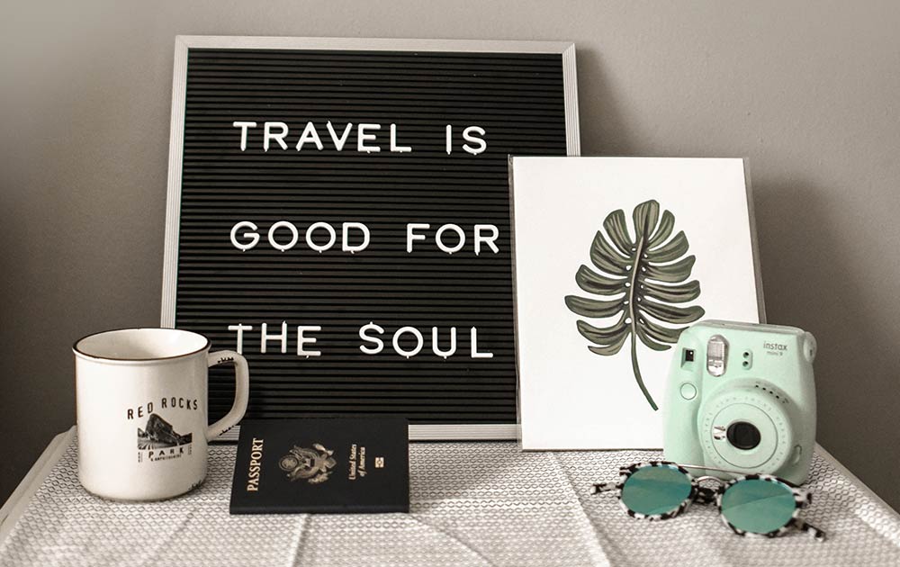 travel items